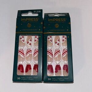 imPress Holiday Limited Edition Press On Manicure Nails 2 Pack
